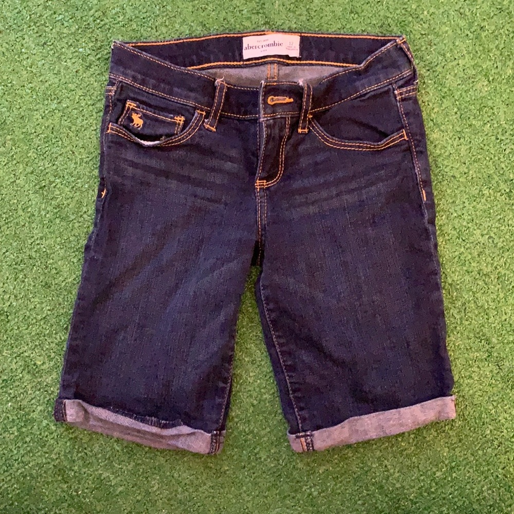 Brand new bermuda dark jean shorts